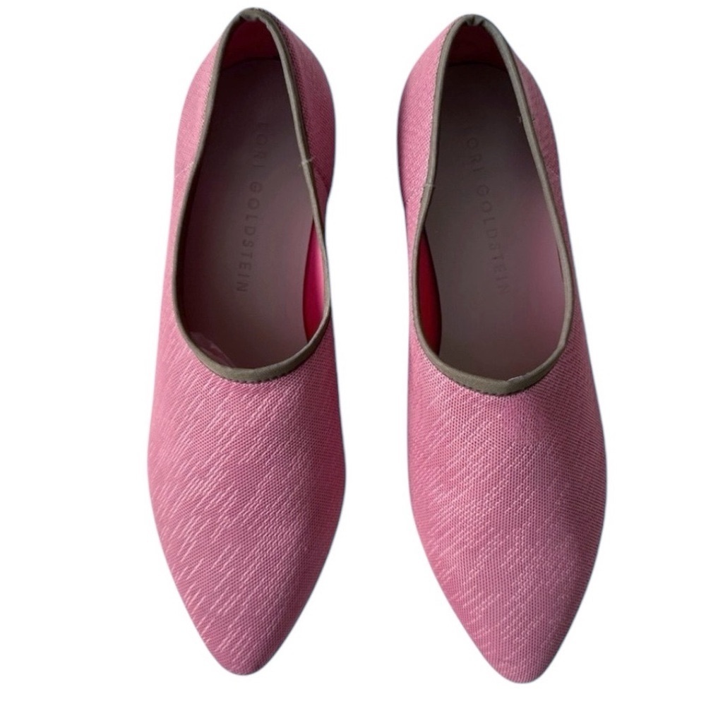 Lori Goldstein Li Sasi Stretch Knit Slip On Flats Size 7.5